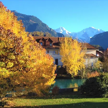 Jungfraublick Eg, Interlaken-west At The River *